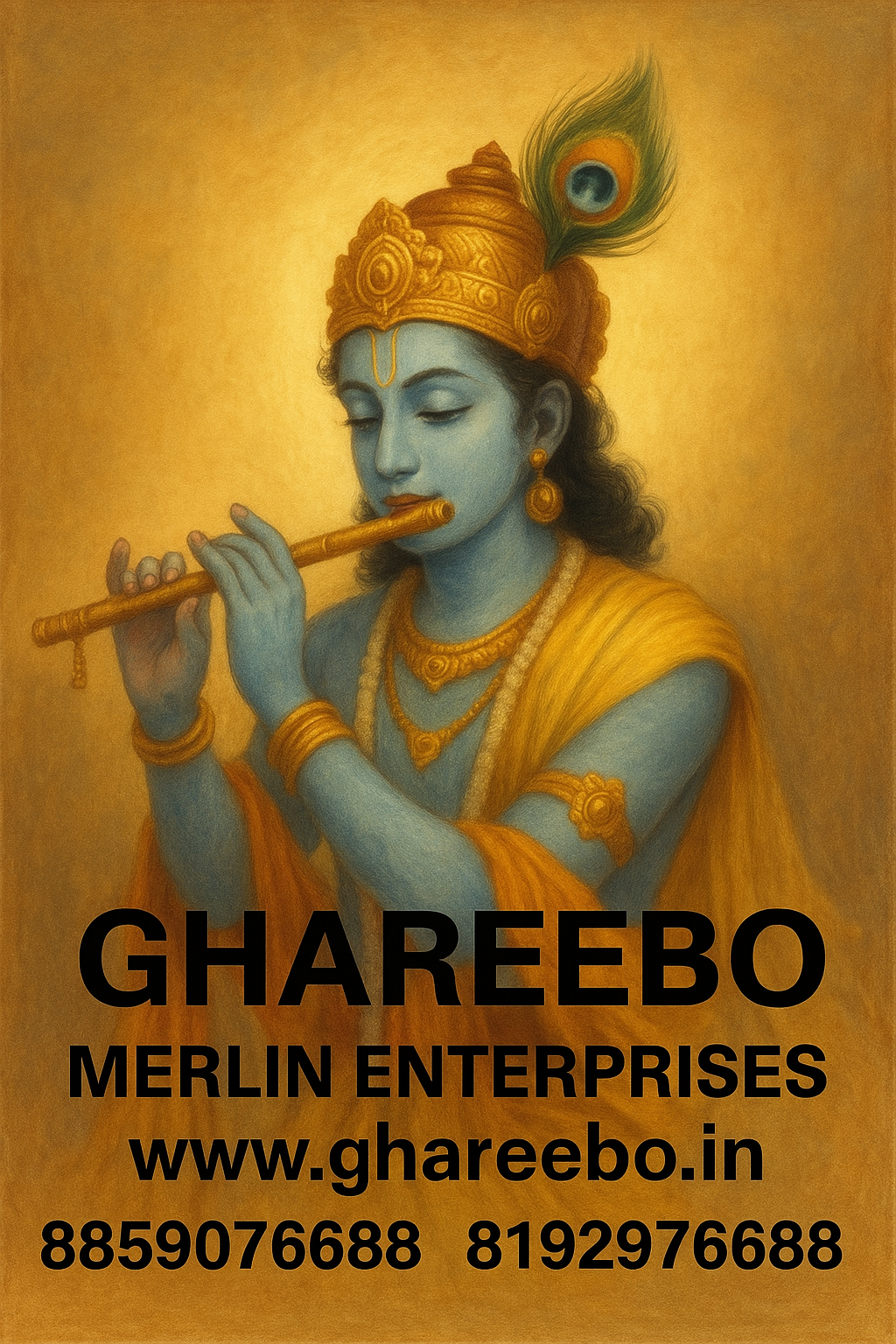 Indian bamboo flute (Basuri)