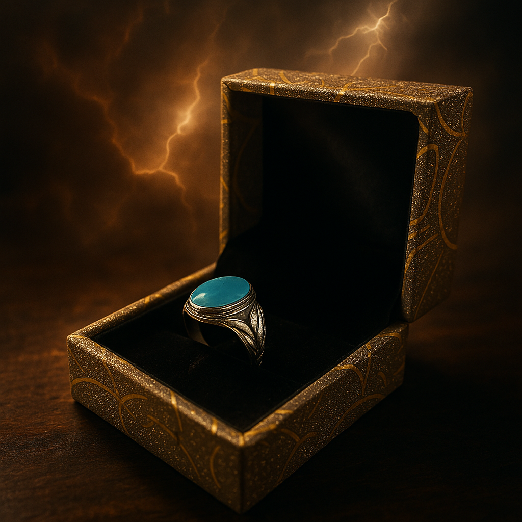Pure Silver Blessing Ring – Inspired by Ala Hazrat Bareilly