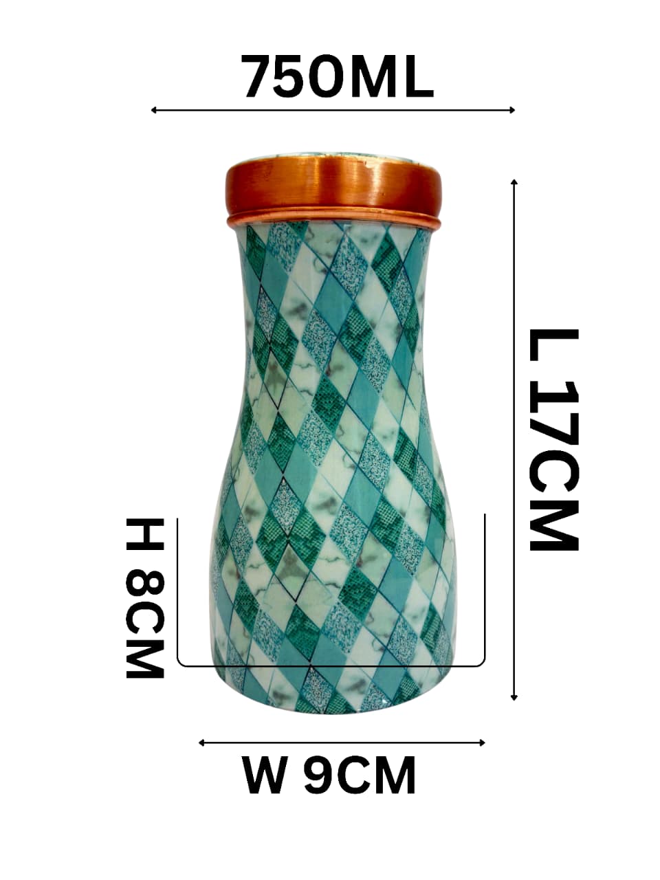 Pure Copper Water Bottle