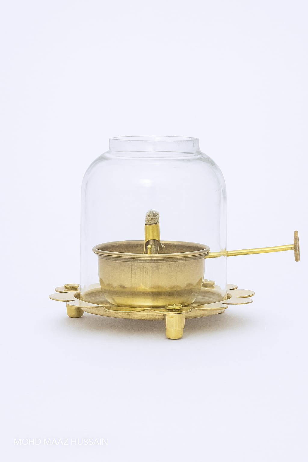 Divya Akhand Jyot Diya - Pure Brass