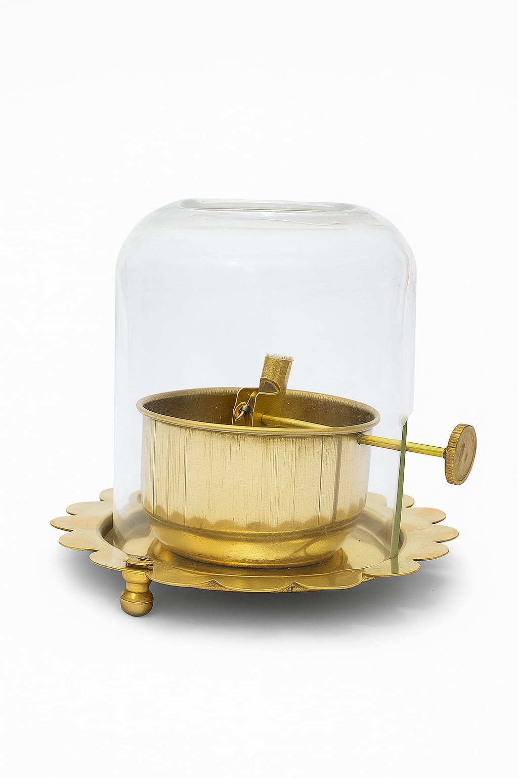 Divya Akhand Jyot Diya - Pure Brass