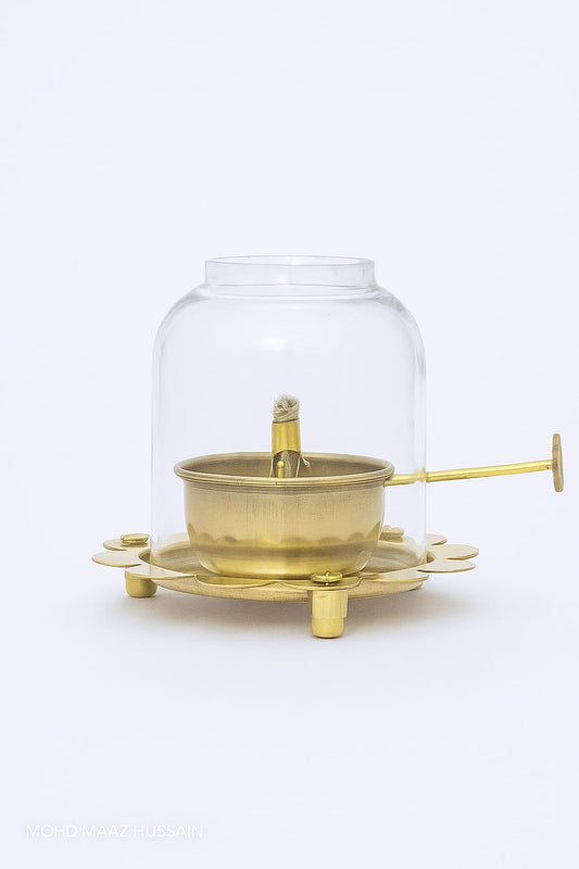 Divya Akhand Jyot Diya - Pure Brass