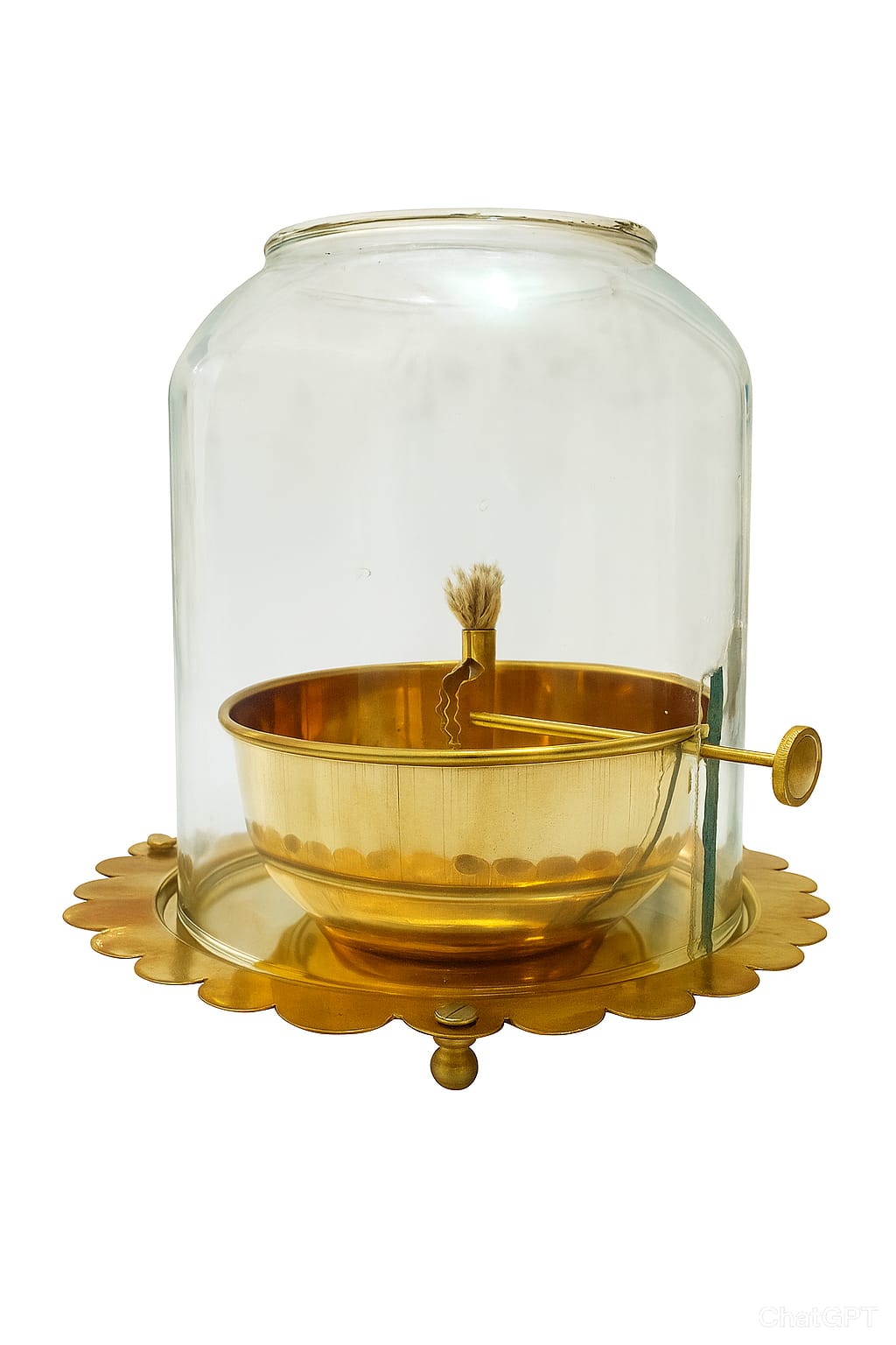 Divya Akhand Jyot Diya - Pure Brass
