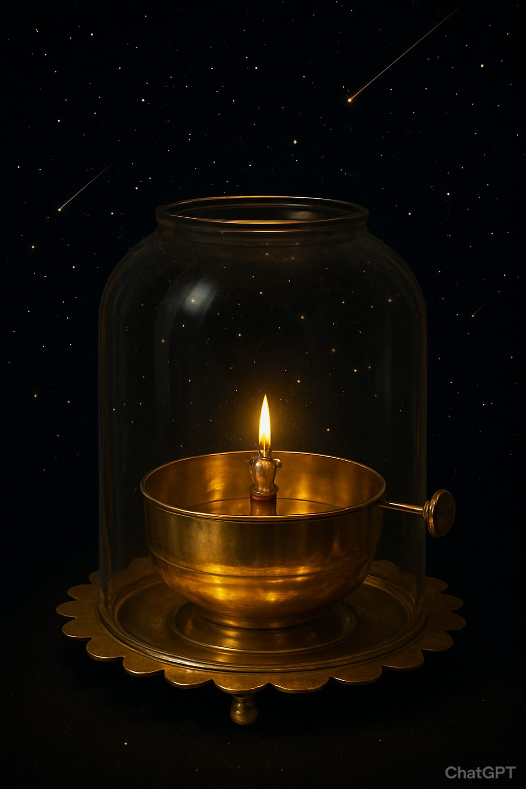 Divya Akhand Jyot Diya - Pure Brass