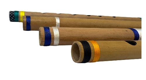 Indian bamboo flute (Basuri)