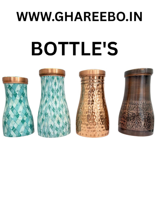 Pure Copper  Water Bottle